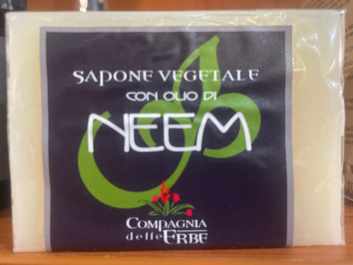 Saponetta vegetale con Olio di Neem 100gr