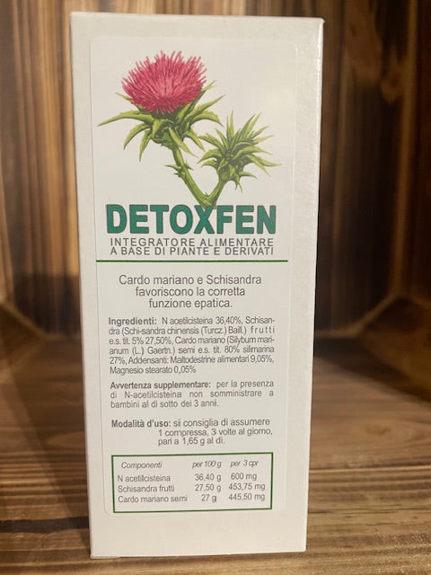DETOXFEN Funzione Epatica,Difese dell'organismo Antiossidante - La Fenice